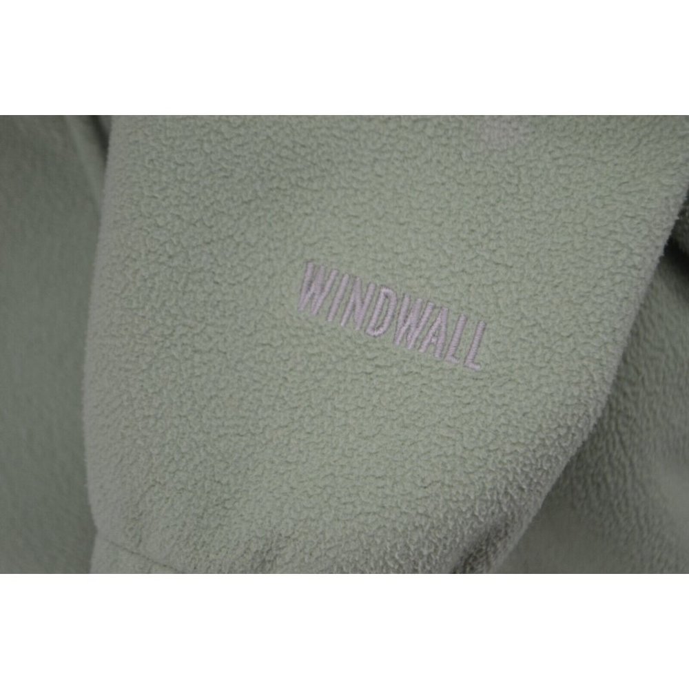THE NORTH FACE Women's‎ Full Zip Windwall Soft Shell Jacket SIZE SMALL Green - Picture 5 of 7